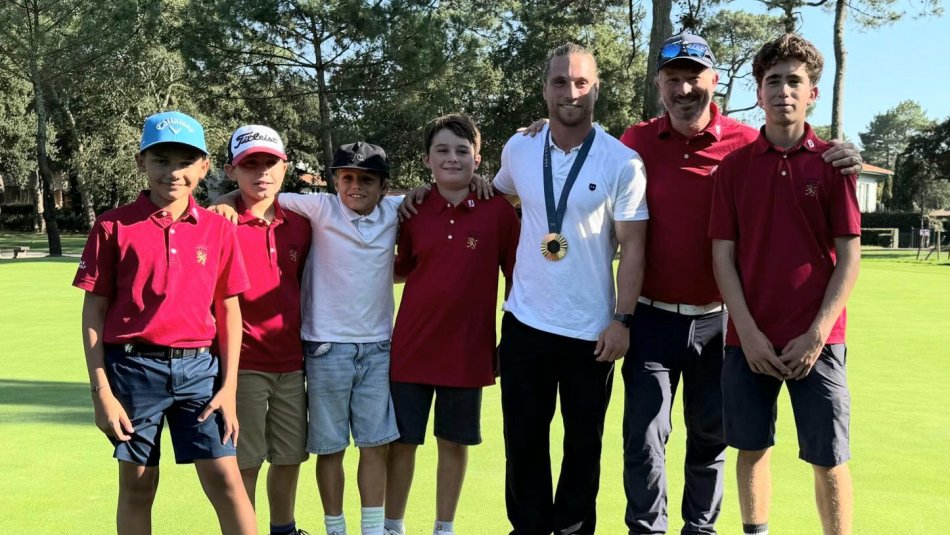 Stephen Parez : un champion olympique au golf d'Hossegor