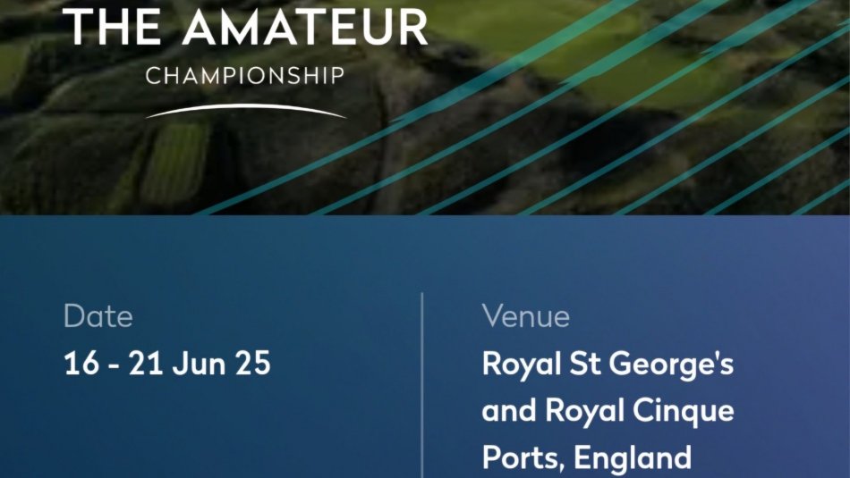 Matthis Lefèvre à THE AMATEUR CHAMPIONSHIP