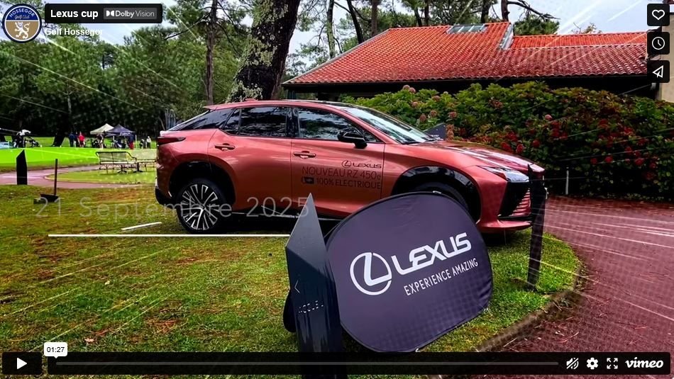 Lexus golf cup : La vidéo