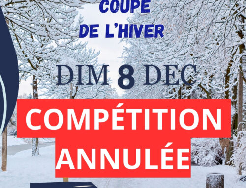 COUPE DE L’HIVER ANNULÉE